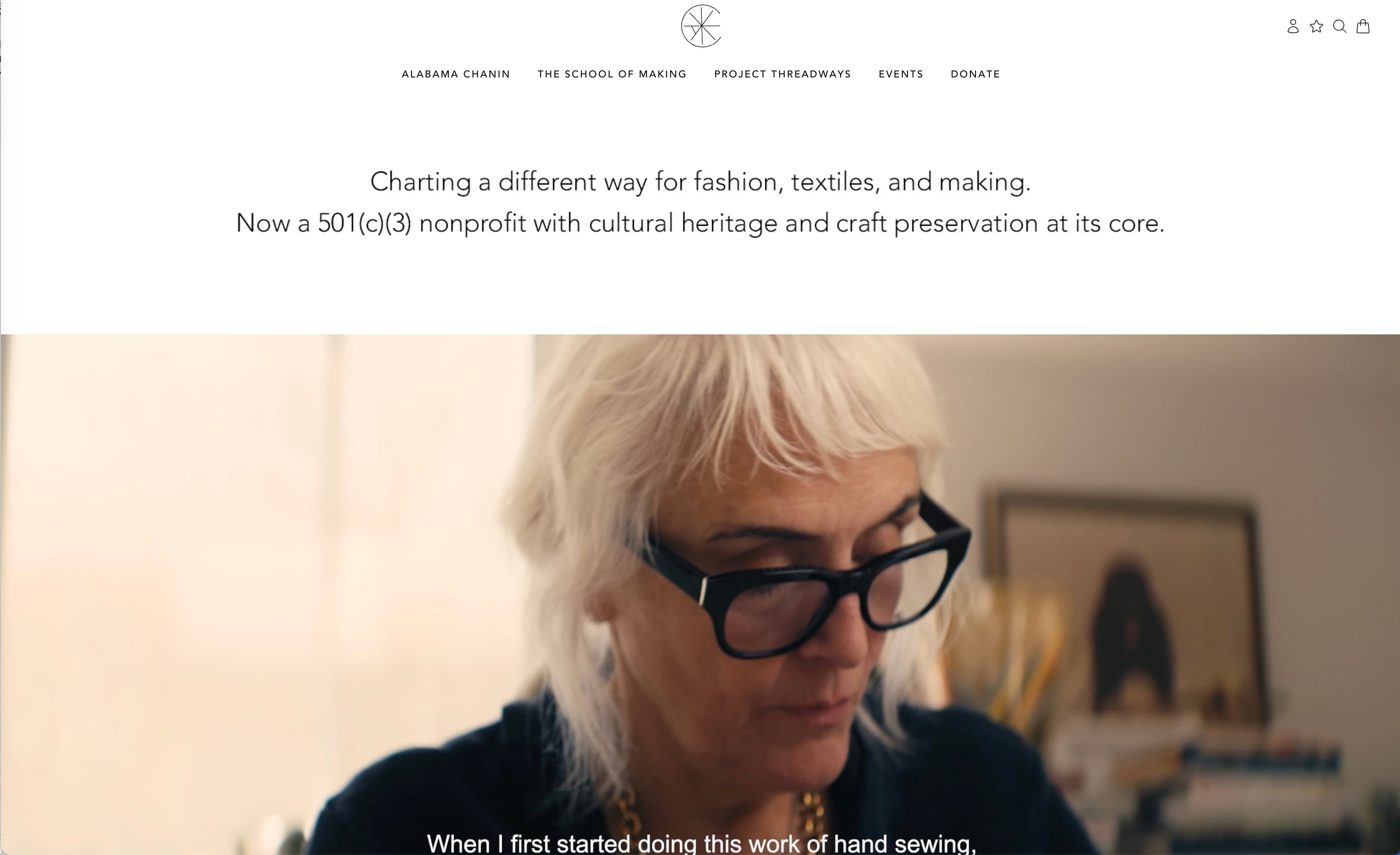 Alabama Chanin E-Commerce — screenshot 2