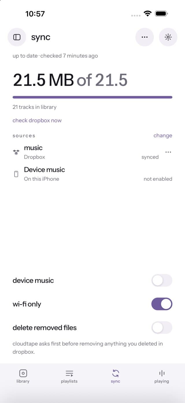 Cloudtape — screenshot 5