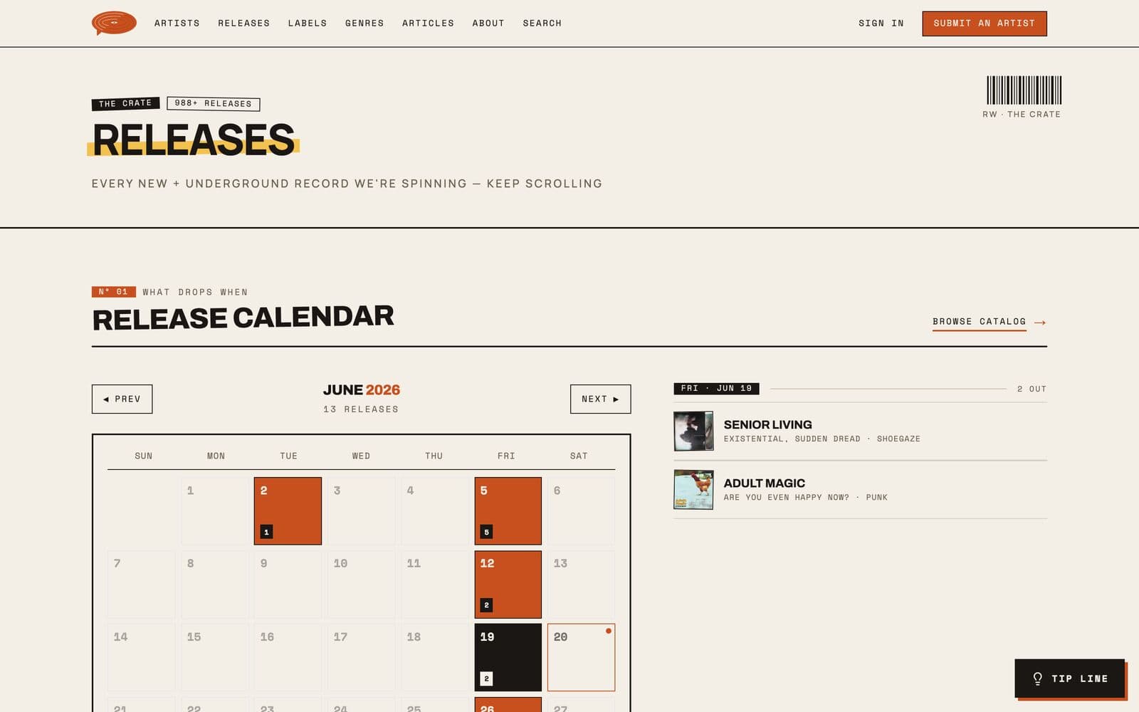 Release Wave — screenshot 2